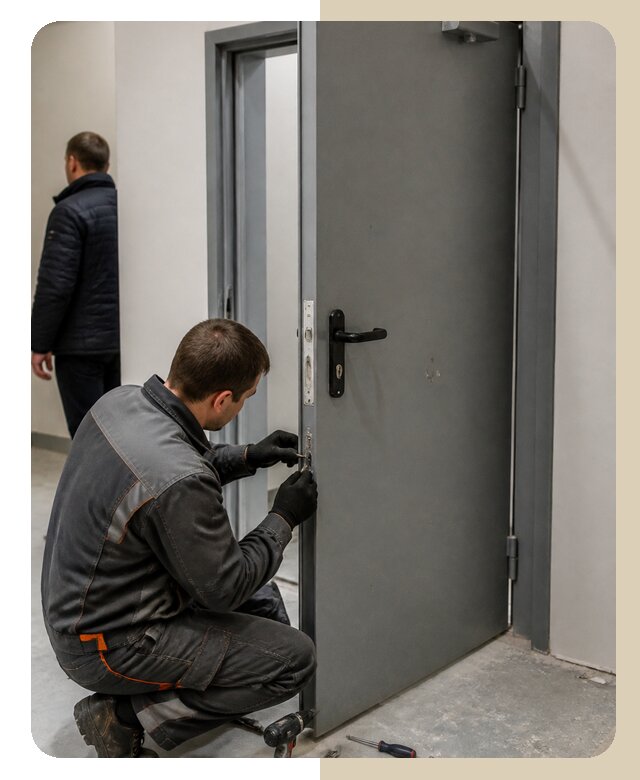 Ремонт противопожарной двери в Острогожске по цене 6780 р. | ДвериЛегко-Стг